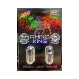 Rh1n0 King Black 5000K Double Capsule Male